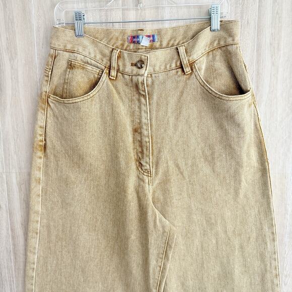 Urban Outfitters Lena Wide Leg Pants Womens 31 Relaxed Fit High Waisted Slouchy - Picture 7 of 16